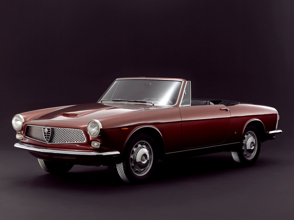 1962 Alfa Romeo 2600 Spider Ghia